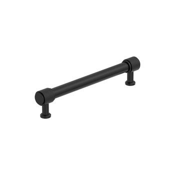Amerock, Faraday, 6 5/16" (160mm) Straight Pull, Matte Black