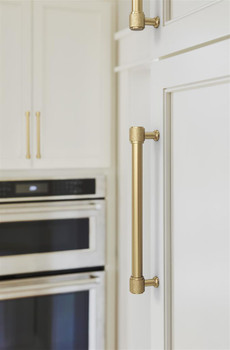 Amerock, Faraday, 7 9/16" (192mm) Straight Pull, Champagne Bronze - installed 1