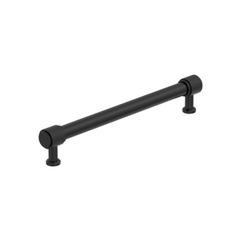 Amerock, Faraday, 7 9/16" (192mm) Straight Pull, Matte Black