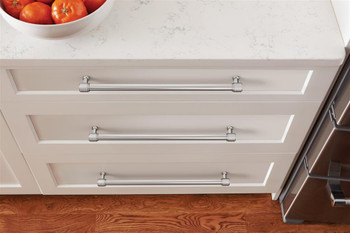 Amerock, Faraday, 12 5/8" (320mm) Straight Pull, Polished Chrome - installed 1