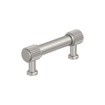 Amerock, Farewind, 3" (76mm) Straight Pull, Satin Nickel Amerock, Farewind, 3" (76mm) Straight Pull, Satin Nickel