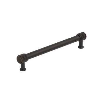 Amerock, Farewind, 7 9/16" (192mm) Straight Pull, Oil Rubbed Bronze Amerock, Farewind, 7 9/16" (192mm) Straight Pull, Oil Rubbed Bronze