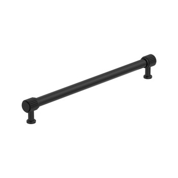 Amerock, Farewind, 10 1/16" (256mm) Straight Pull, Matte Black