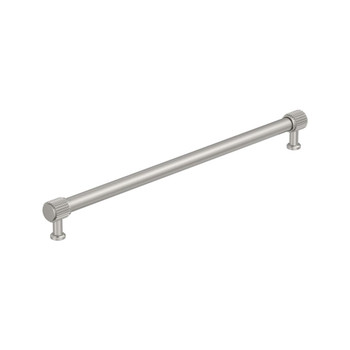 Amerock, Farewind, 12 5/8" (320mm) Straight Pull, Satin Nickel Amerock, Farewind, 12 5/8" (320mm) Straight Pull, Satin Nickel