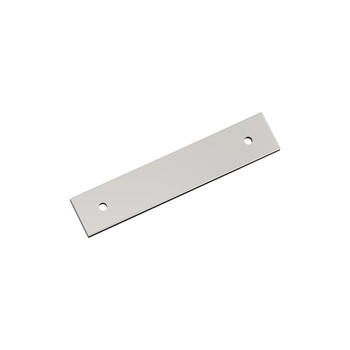 Amerock, Ladera, 3 3/4" (96mm) Pull Backplate, Polished Nickel Amerock, Ladera, 3 3/4" (96mm) Pull Backplate, Polished Nickel