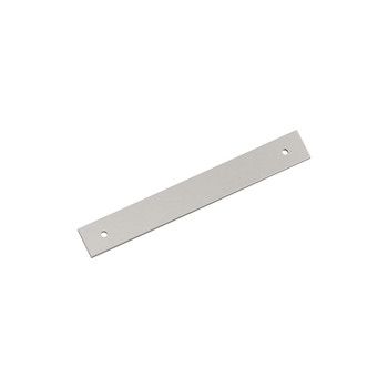 Amerock, Ladera, 6 5/16" (160mm) Pull Backplate, Satin Nickel Amerock, Ladera, 6 5/16" (160mm) Pull Backplate, Satin Nickel