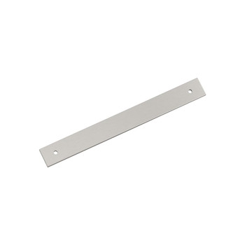 Amerock, Ladera, 7 9/16" (192mm) Pull Backplate, Satin Nickel Amerock, Ladera, 7 9/16" (192mm) Pull Backplate, Satin Nickel