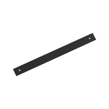 Amerock, Ladera, 10 1/16" (256mm) Pull Backplate, Matte Black