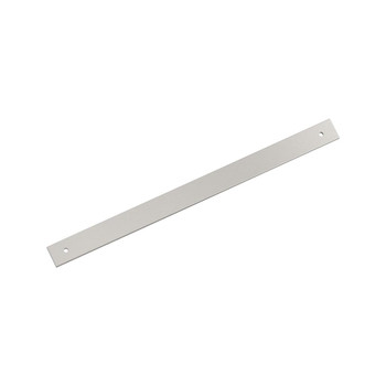 Amerock, Ladera, 12 5/8" (320mm) Pull Backplate, Satin Nickel Amerock, Ladera, 12 5/8" (320mm) Pull Backplate, Satin Nickel