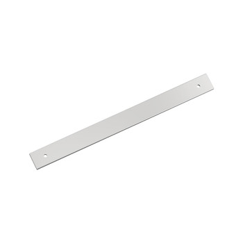 Amerock, Ladera, 12" (305mm) Pull Backplate, Polished Chrome
