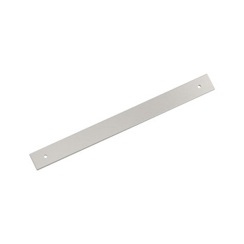 Amerock, Ladera, 12" (305mm) Pull Backplate, Satin Nickel Amerock, Ladera, 12" (305mm) Pull Backplate, Satin Nickel
