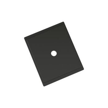 Amerock, Maymont, 1 5/8" Knob Backplate Matte Black