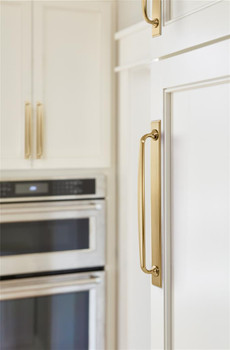Amerock, Maymont, 8 13/16" (224mm) Pull Backplate, Champagne Bronze - installed 1