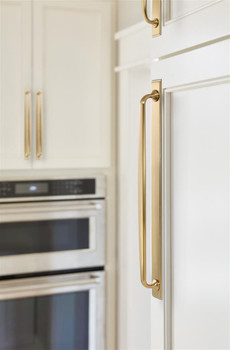 Amerock, Maymont, 12 5/8" (320mm) Pull Backplate, Champagne Bronze - installed 1