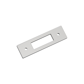 Amerock, Medora, 3" (76mm) Pull Backplate, Polished Chrome