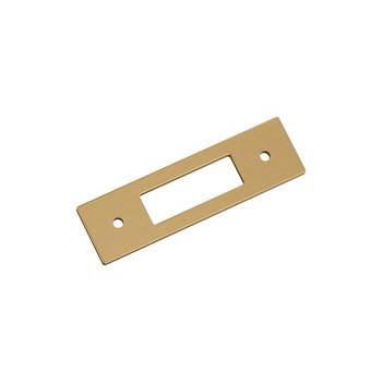 Amerock, Medora, 3" (76mm) Pull Backplate, Champagne Bronze