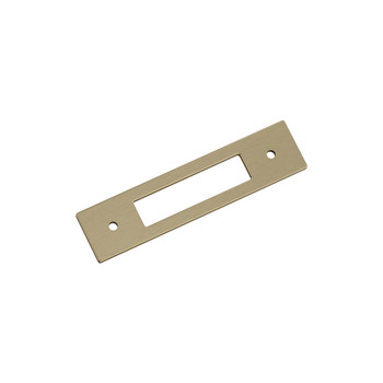 Amerock, Medora, 3 3/4" (96mm) Pull Backplate, Golden Champagne