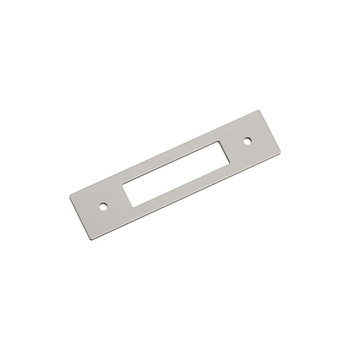 Amerock, Medora, 3 3/4" (96mm) Pull Backplate, Satin Nickel