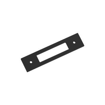Amerock, Medora, 3 3/4" (96mm) Pull Backplate, Matte Black