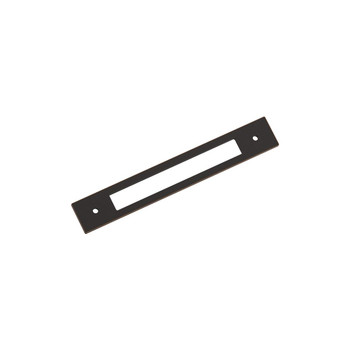 Amerock, Medora, 6 5/16" (160mm) Pull Backplate, Oil Rubbed Bronze Amerock, Medora, 6 5/16" (160mm) Pull Backplate, Oil Rubbed Bronze