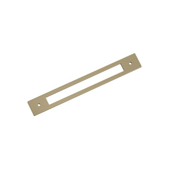 Amerock, Medora, 7 9/16" (192mm) Pull Backplate, Golden Champagne