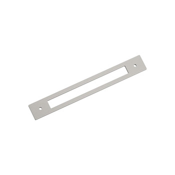 Amerock, Medora, 7 9/16" (192mm) Pull Backplate, Satin Nickel