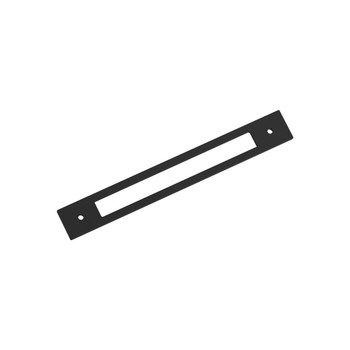 Amerock, Medora, 7 9/16" (192mm) Pull Backplate, Matte Black