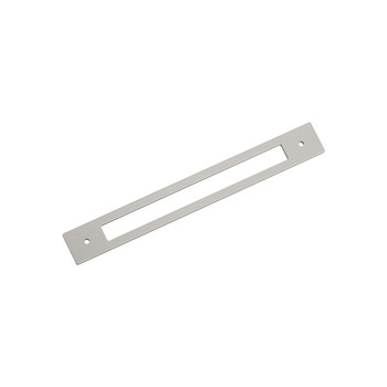 Amerock, Medora, 8 13/16" (224mm) Pull Backplate, Satin Nickel Amerock, Medora, 8 13/16" (224mm) Pull Backplate, Satin Nickel