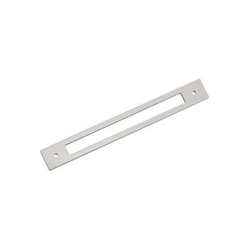 Amerock, Medora, 8 13/16" (224mm) Pull Backplate, Polished Nickel