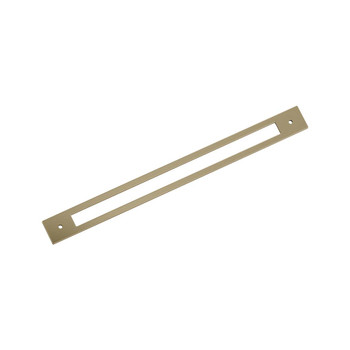 Amerock, Medora, 12 5/8" (320mm) Pull Backplate, Golden Champagne Amerock, Medora, 12 5/8" (320mm) Pull Backplate, Golden Champagne