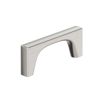 Amerock, Merced, 3" (76mm) Straight Pull, Satin Nickel