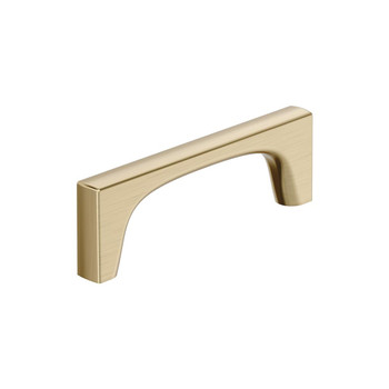 Amerock, Merced, 3 3/4" (96mm) Straight Pull, Golden Champagne