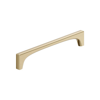 Amerock, Merced, 7 9/16" (192mm) Straight Pull, Golden Champagne