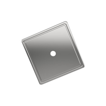 Amerock, Thoreau, 1 9/16" Knob Backplate Polished Chrome