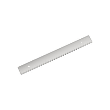 Amerock, Thoreau, 7 9/16" (192mm) Pull Backplate, Polished Chrome Amerock, Thoreau, 7 9/16" (192mm) Pull Backplate, Polished Chrome