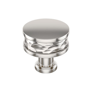 Amerock, Fairfax, 1 1/4" (32mm)  Round Knob, Polished Nickel