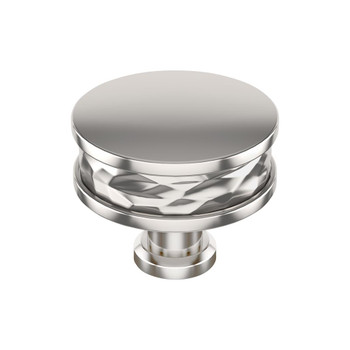 Amerock, Fairfax, 1 1/2" (38mm)  Round Knob, Polished Nickel