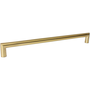 Rusticware, 11" Modern Square End Pull, Satin Brass