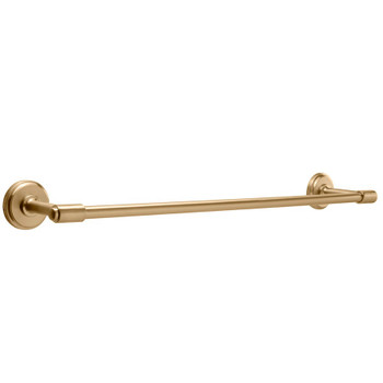 Belwith Hickory, Piper, 20" Length Towel Bar, Champagne Bronze