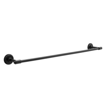 Belwith Hickory, Piper, 26" Length Towel Bar, Matte Black