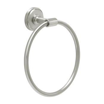 Belwith Hickory, Piper, Towel Ring, Satin Nickel