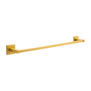 Belwith Hickory, Skylight, 26 3/16" Length Towel Bar, Brushed Golden Brass