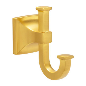 Belwith Hickory, Studio, 3 3/8" Hook, Brushed Golden Brass