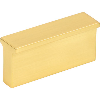 Elements, Brewer, 1 1/4" (32mm) Straight Pull, Brushed Gold