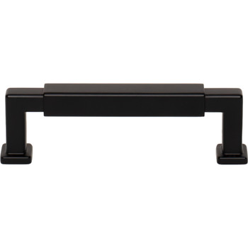 Jeffrey Alexander, Nash, 3 3/4" (96mm) Straight Pull, Matte Black - image 2