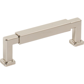 Jeffrey Alexander, Nash, 3 3/4" (96mm) Straight Pull, Polished Nickel