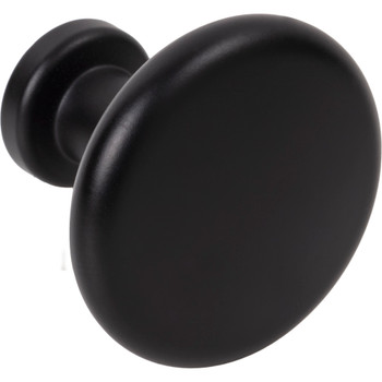 Jeffrey Alexander, Weser, 1 3/8" (35mm) Round Knob, Matte Black - image 2
