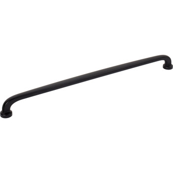 Jeffrey Alexander, Weser, 12" (305mm) Curved Pull, Matte Black