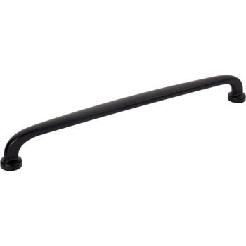 Jeffrey Alexander, Weser, 18" Curved Appliance Pull, Matte Black