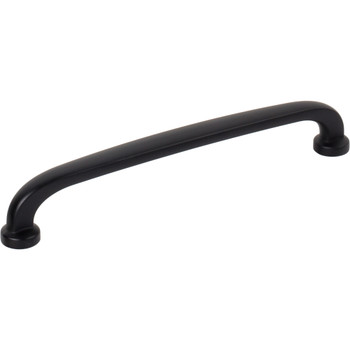 Jeffrey Alexander, Weser, 6 5/16" (160mm) Curved Pull, Matte Black